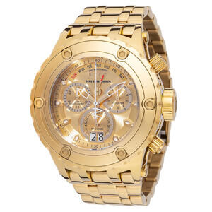 Invicta Reserve Gold Rush Swiss Ronda 8040.N Caliber Watch - 52mm, Gold (48607)